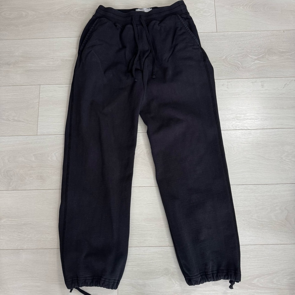 Reigning Champ Jogger Sweatpants Black Size Small Thick Cotton